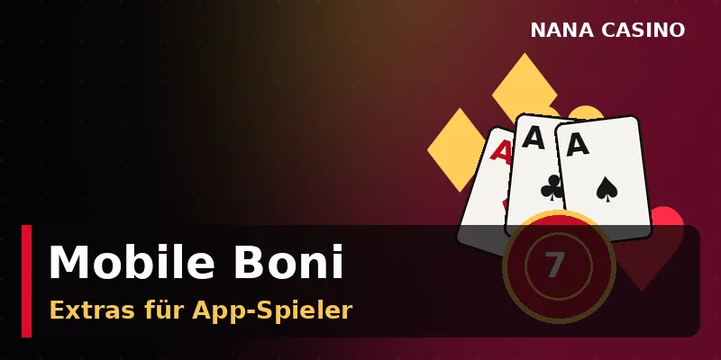 Exklusive Mobile-Boni in der Nana Casino App per Push-Nachricht