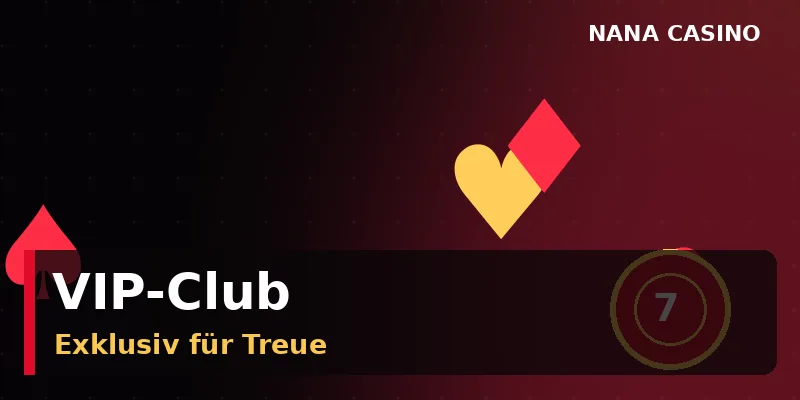 VIP-Club von Nana Casino mit fünf Leveln und Prämien