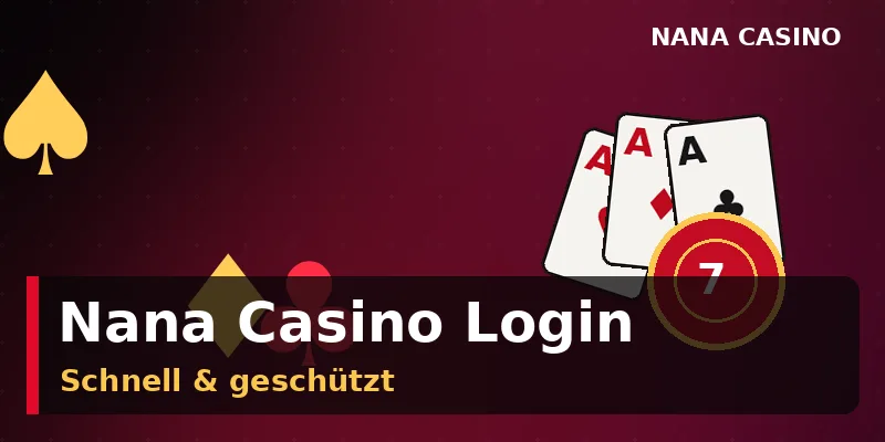 Sicherer Login ins Spielerkonto bei Nana Casino