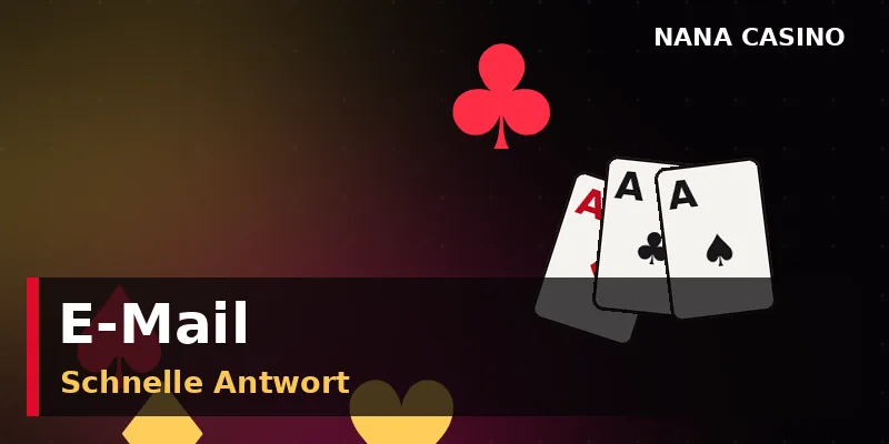 Kontaktformular und E-Mail-Support von Nana Casino