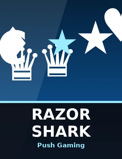 Razor Shark Unterwasser-Automat mit Mystery Stacks