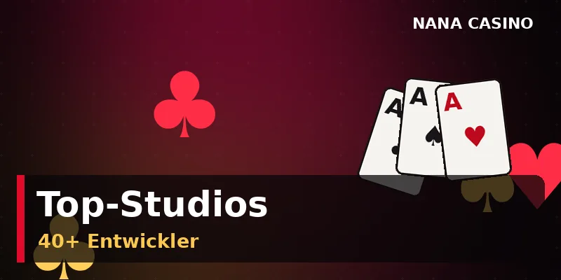 Spieleanbieter bei Nana Casino – über 40 lizenzierte Studios