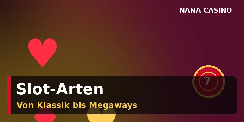 Slot-Typen bei Nana Casino – Klassiker, Video-Slots, Megaways und Jackpots
