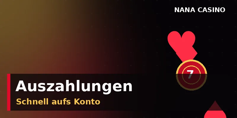 Auszahlungslimits und Bearbeitungsdauer bei Nana Casino